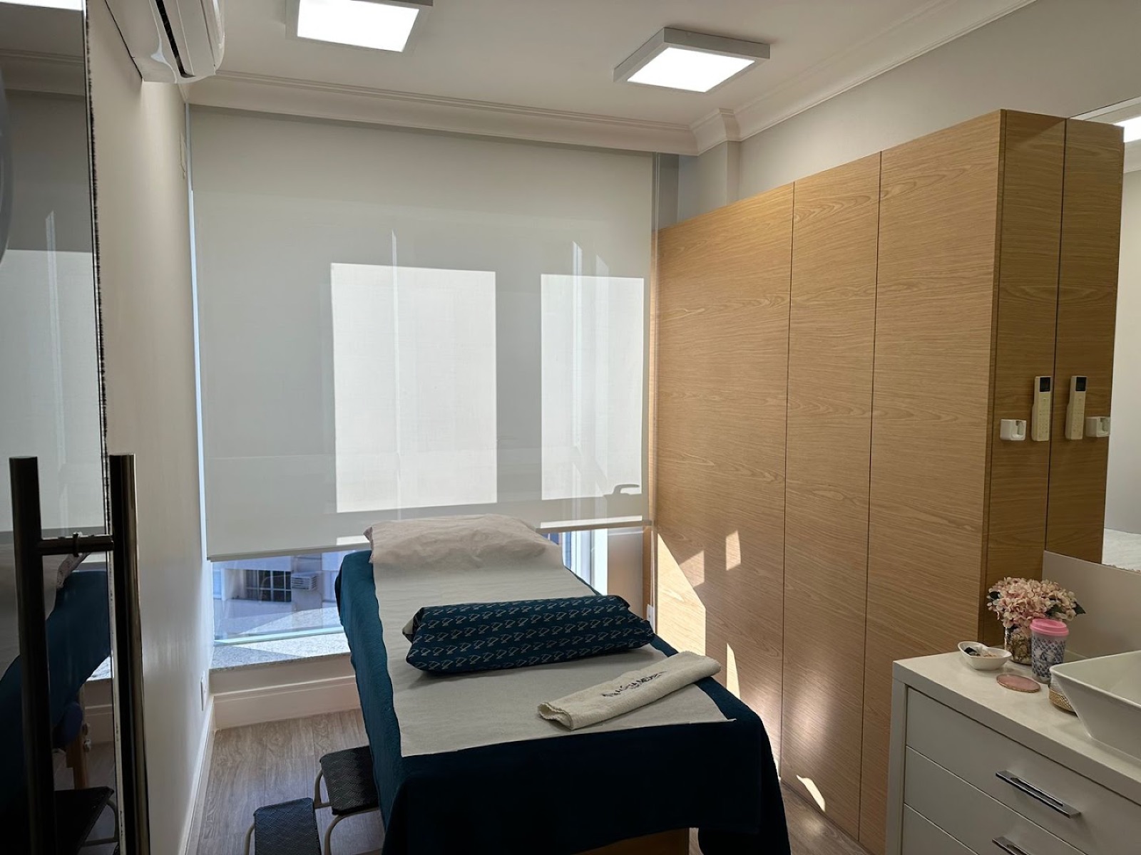 Sala de atendimento do consultório de Alícia Medeiros em Florianópolis