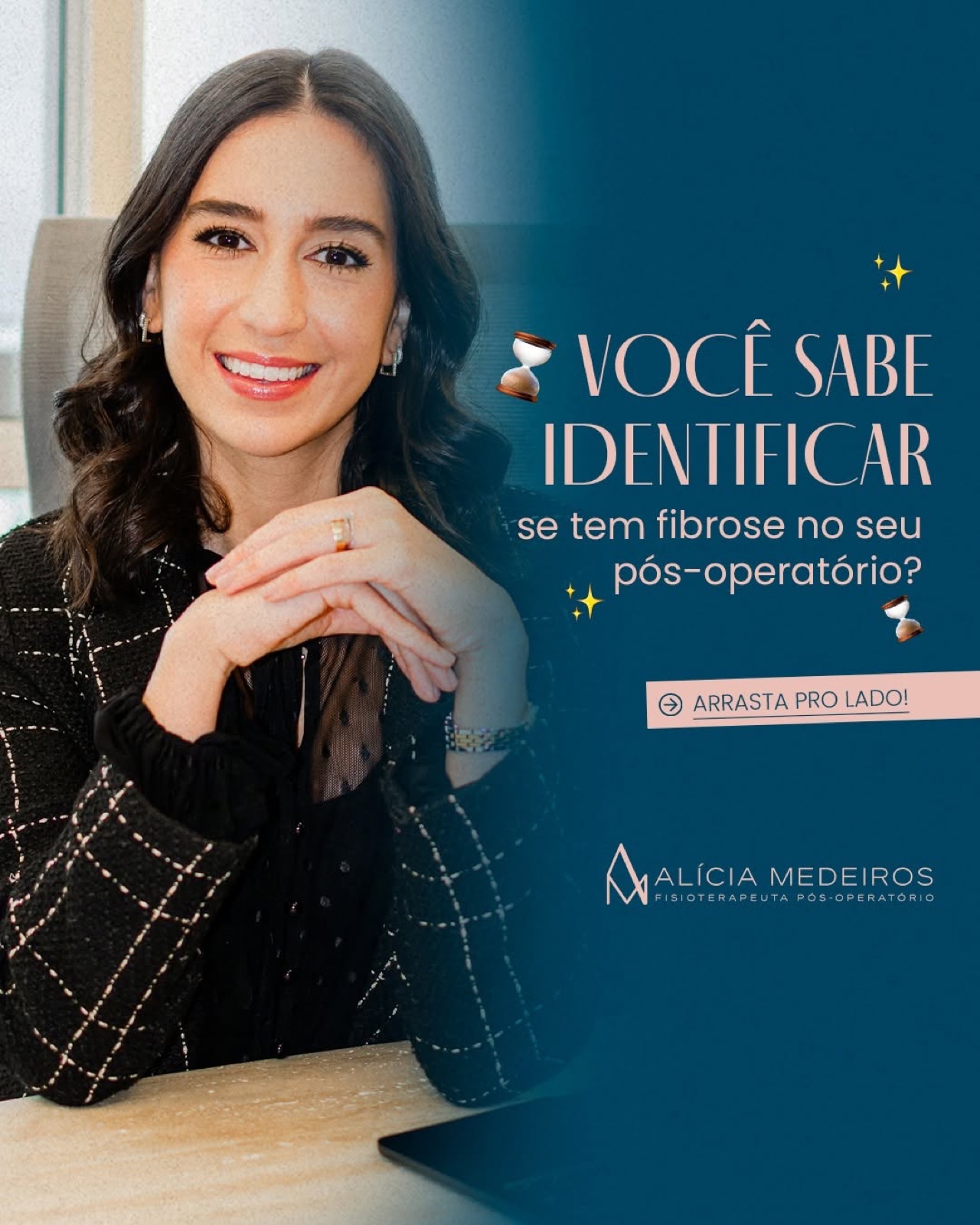 Post sobre como identificar fibrose